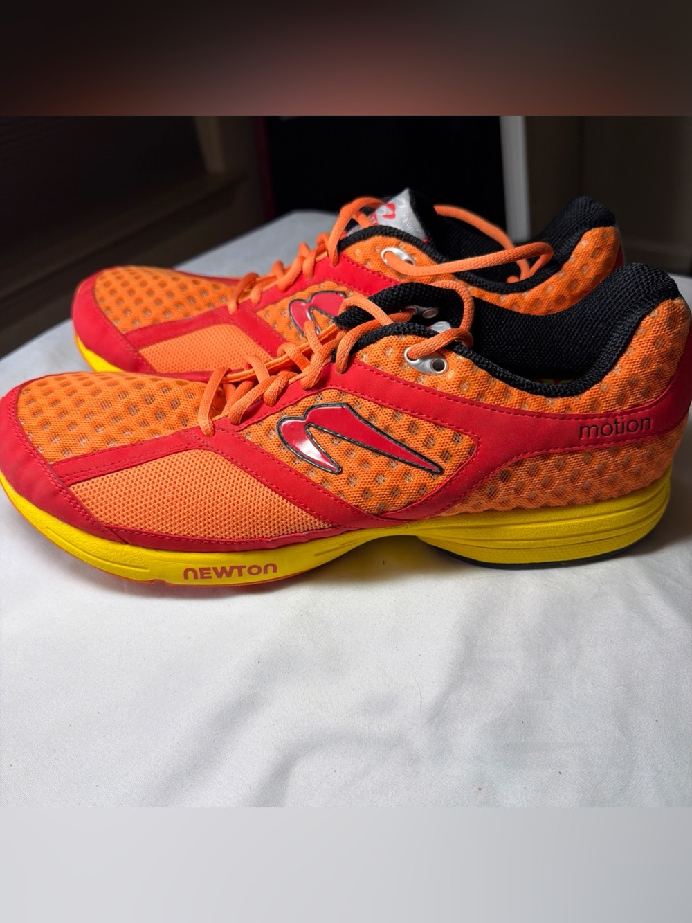 Newton Motion Stability Trainer Orange Yellow Red 000313 Men's 12.5